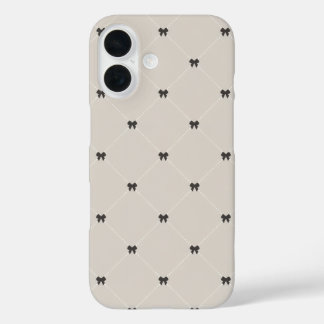 funda para iPhone 16 con diseño de arco de cruz