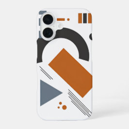 Funda para Iphone 16 con diseño geométrico
