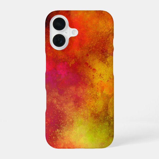 Funda para iPhone 16 con efecto de pintura en spra (Reverso )