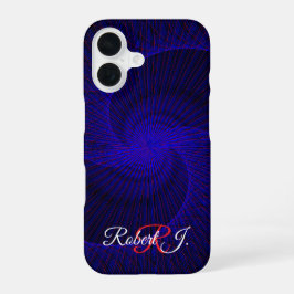 Funda para iPhone 16 con embudo doble geométrico d