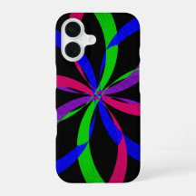 Funda para iPhone 16 con figura geométrica 8 de va