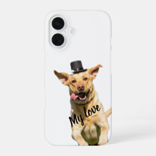 Funda para iPhone 16 con Labrador Retriever de som