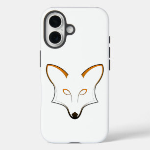 Funda para iPhone 16 con logotipo de zorro