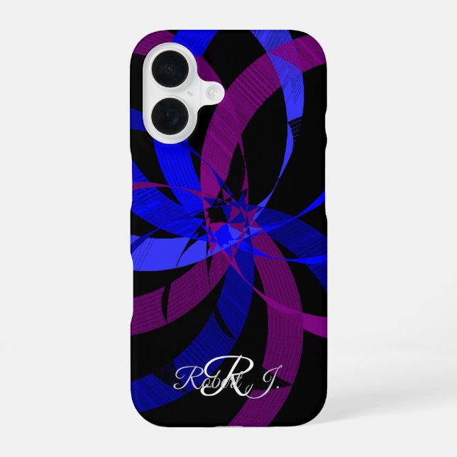 Funda para iPhone 16 con Mezcla de Bayas Geométric (Reverso )