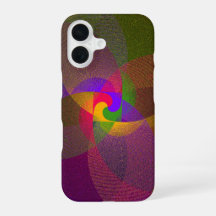 Funda para iPhone 16 con Mezcla de Colores Cítrico