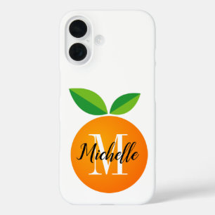 Funda para iPhone 16 con monograma personalizado d