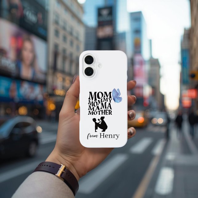 Funda para iPhone 16 con tipografía personalizada  (Subido por el creador)