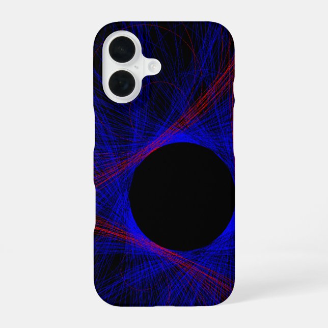 Funda para iPhone 16 con triángulo geométrico acen (Reverso )
