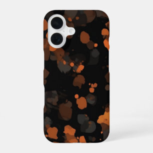 Funda Para iPhone 16 Concha de Tortuga Vintage Retro, Patrón de Carey