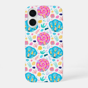 Funda Para iPhone 16 Conchas de mar