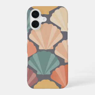 Funda Para iPhone 16 Conchas Retro Minimalistas / Caracoles Retro Minim