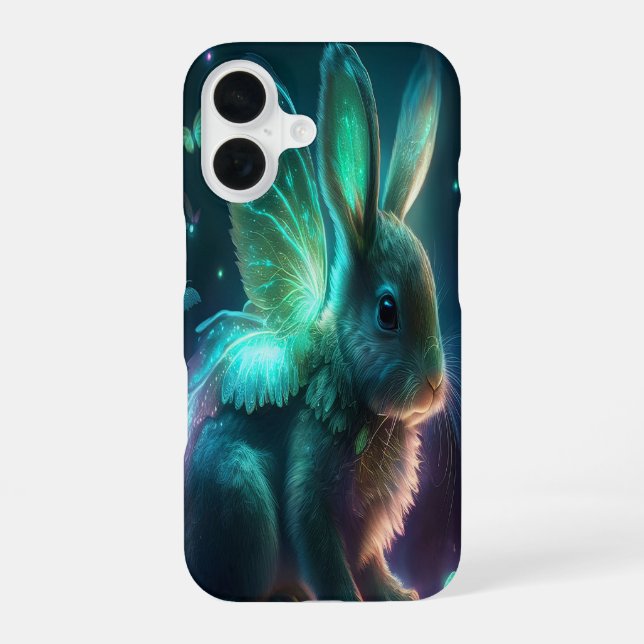 Funda Para iPhone 16 Conejo Alien (Reverso )