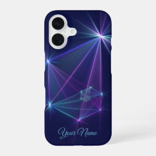 Funda Para iPhone 16 Constelación, nombre de arte fractal de fantasía a