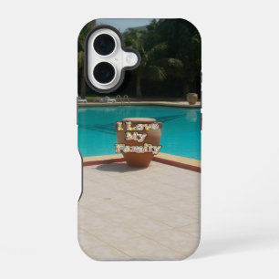 Funda Para iPhone 16 Cool Hakuna Matata Piscina Lateral Me encanta Mi F