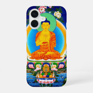Funda Para iPhone 16 Cool thangka tibetano oriental del Buda Prabhutara