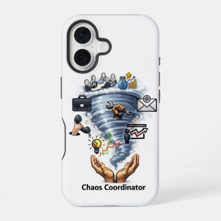 Funda Para iPhone 16 Coordinador de caos