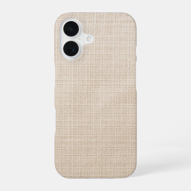 Funda Para iPhone 16 Coque Beige aesthetic (Reverso )
