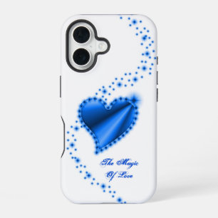 Funda Para iPhone 16 Corazón de Arcoíris con Estrellas, La Magia del Am