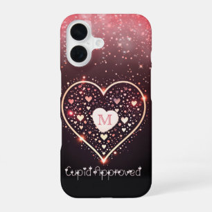 Funda Para iPhone 16 Corazón de Confeti de Cupido