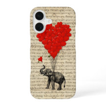 Corazón de elefante romántico