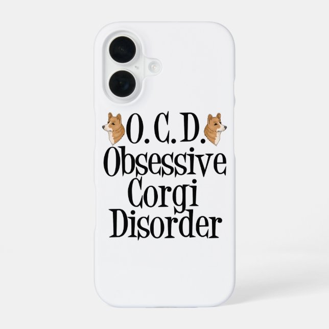 Funda Para iPhone 16 Corgi Adorable (Reverso )