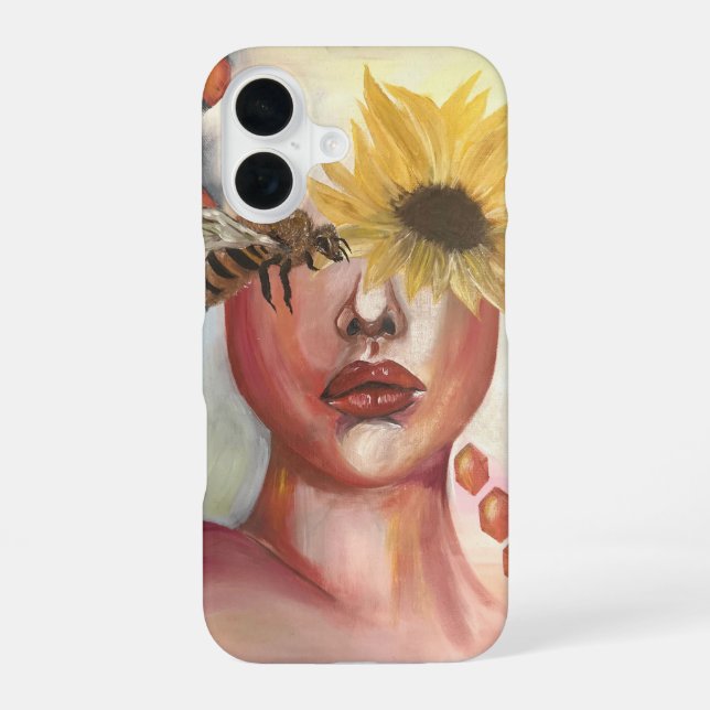 Funda Para iPhone 16 Cosecha de miel (Reverso )