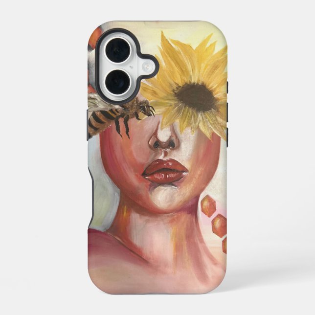 Funda Para iPhone 16 Cosecha de miel (Reverso )