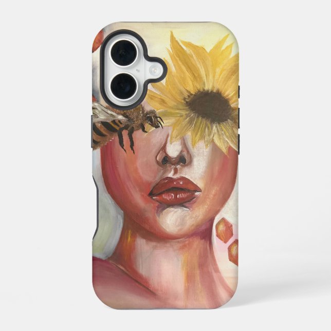 Funda Para iPhone 16 Cosecha de miel (Reverso )