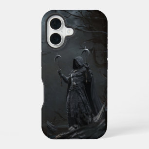 Funda Para iPhone 16 Cosechador de las Sombras – Guerrero de Hoja Gemel
