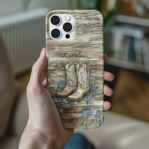Funda Para iPhone 16 Cowgirl Rustic Country Western Cowboy Boots