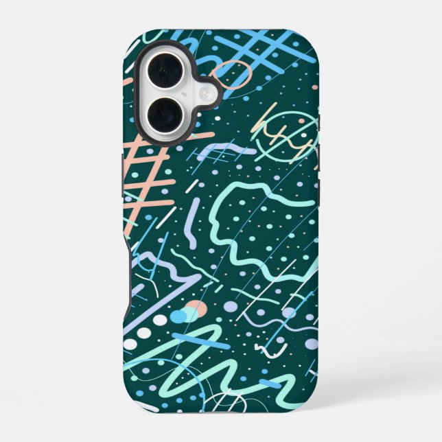 Funda Para iPhone 16 Craters and Comets (Reverso )