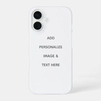 Funda Para iPhone 16 Crea tu propio personalizado