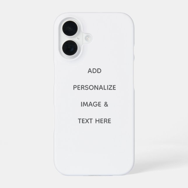 Funda Para iPhone 16 Crea tu propio personalizado (Reverso )