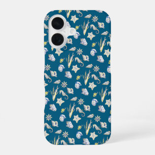 Funda Para iPhone 16 Criaturas del azul marino