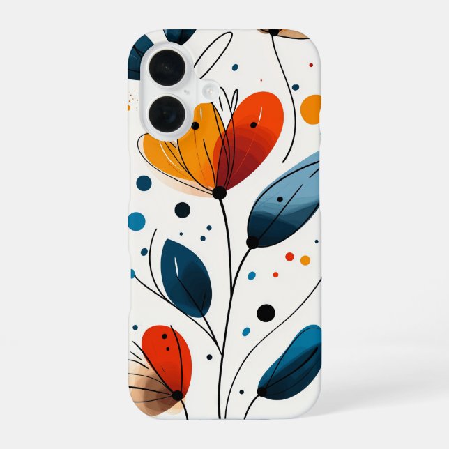 Funda Para iPhone 16 Crimson Vine (Reverso )