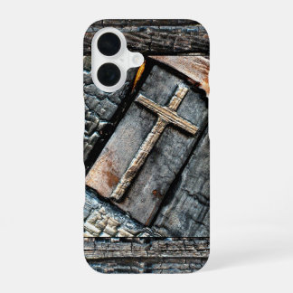 Funda Para iPhone 16 Cruz de Protección