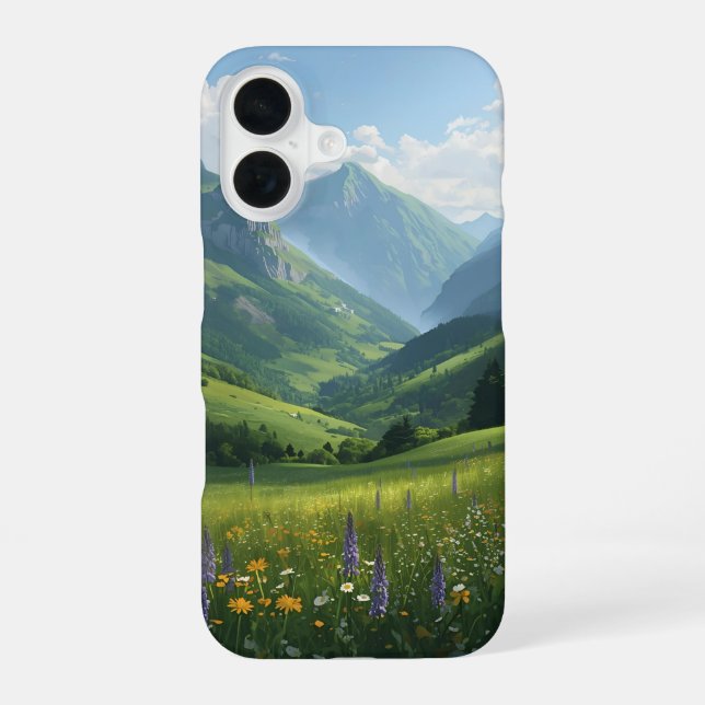 Funda Para iPhone 16 Cubierta del teléfono de la naturaleza - Arte del  (Reverso )