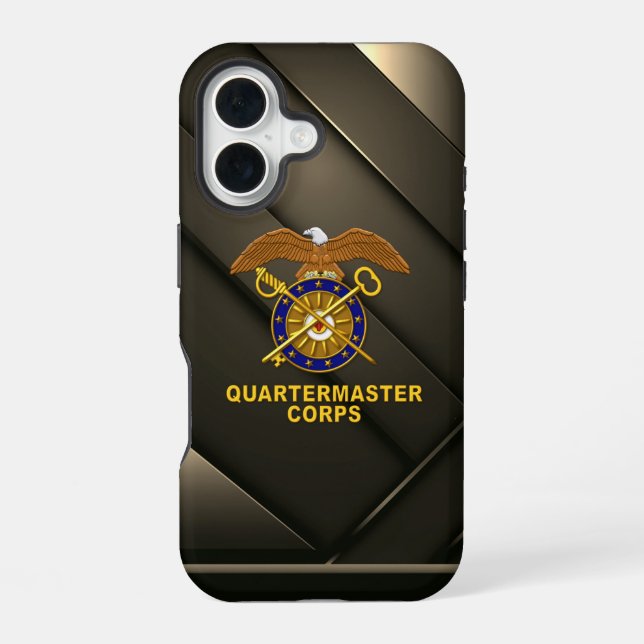 Funda Para iPhone 16 Cuerpo de Intendencia  (Reverso )
