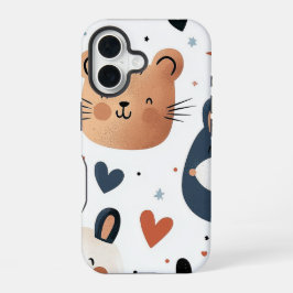 Funda Para iPhone 16 Cuidados Critters Anime estuche para teléfono