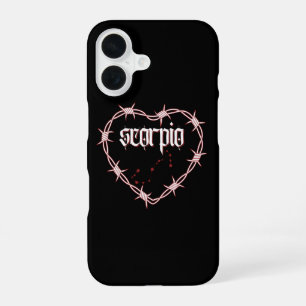 Funda Para iPhone 16 Cumpleaños Oscuro y Gótico de la Constelación de E