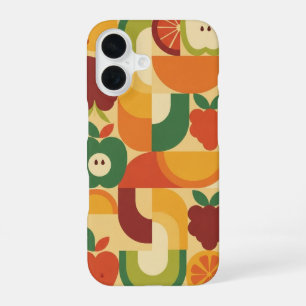 Funda Para iPhone 16 Curva de Fruta Vintage