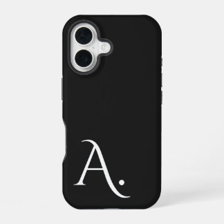 Funda Para iPhone 16 Custom with Initial Name
