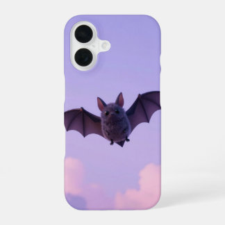 Funda Para iPhone 16 Cute Flying Bat Pastel Sky Phone Case
