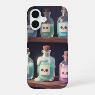 Funda Para iPhone 16 Cute Witch Potion Phone Case