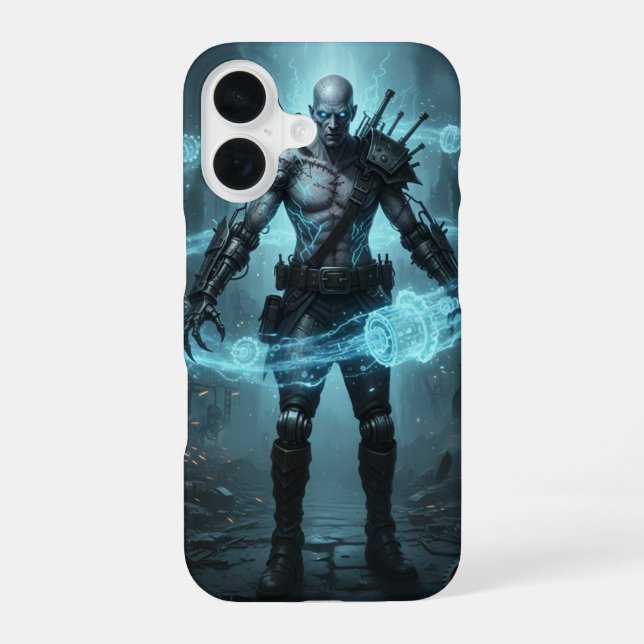 Funda Para iPhone 16 Cyberpunk Cyborg Core (Reverso )