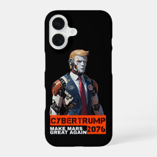 Funda Para iPhone 16 CyberTrump 2076 Hacer a Marte Grande De Nuevo