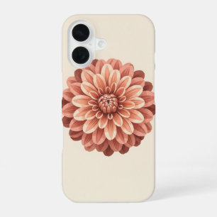 Funda Para iPhone 16 Dahlia en capas vintage