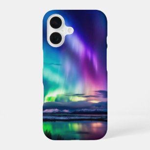 Funda Para iPhone 16 Danza celeste: La magia de los boreales de Aurora