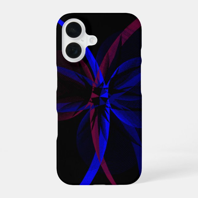Funda para iPhone 16 de Abstracción Geométrica (Reverso )
