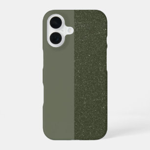 Funda para iPhone 16 de brillo y musgo mate person